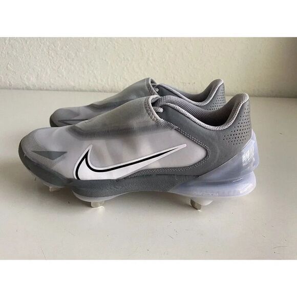 Nike Force Zoom Trout 8 Pro Metal Baseball Cleats Men’s Sz 8 Gray CZ5915-001 - Picture 7 of 10